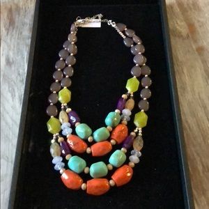 Chunky stone necklace